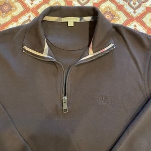 Burberry men’s quarter zip